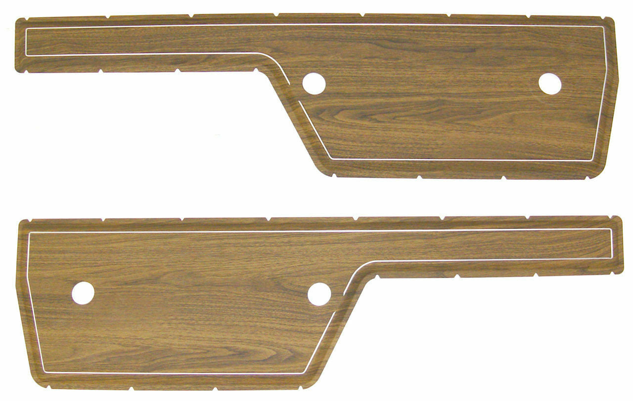 67-72 Chevy/GMC C10 Truck Woodgrain Door Panel Inserts