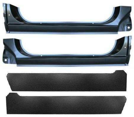 73-87 Chevy/GMC C10 K10 Truck LH and RH Inner & Outer Rocker Panel 4 PC Kit