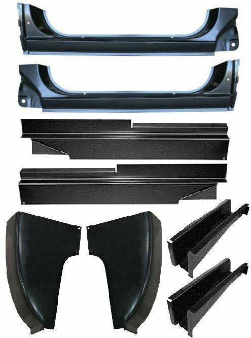 73-87 Chevy/GMC Truck LH & RH Side Cab Corners, Mounts & Rocker Patch Panels