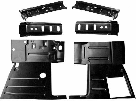 47-54 Chevy/GMC Truck LH/RH Driver & Passenger Side Floor Pans & Cab Mounts