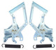 58-59 Chevy/GMC Truck Driver & Passenger Side Hood Hinge Set with Springs Pair