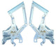58-59 Chevy/GMC Truck Driver & Passenger Side Hood Hinge Set Pair