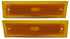 81-87 Chevy/GMC C10 Truck Front LH & RH Side Amber Marker Lamp Lenses without Trim