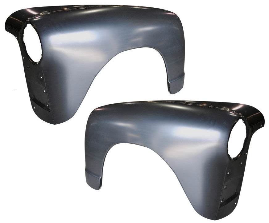 54-55 Chevy Pickup Truck LH & RH Side Front Fender