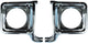73-78 Chevy C10 Truck LH & RH Chrome Headlight Bezels (Pair)