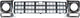79-80 Chevy C10 Truck Black Inner Grill with LH & RH Headlight Bezels