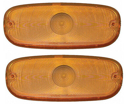58-59 Chevy Truck Amber Park Light Lamp/Turn Signal Lenses