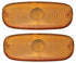 58-59 Chevy Truck Amber Park Light Lamp/Turn Signal Lenses