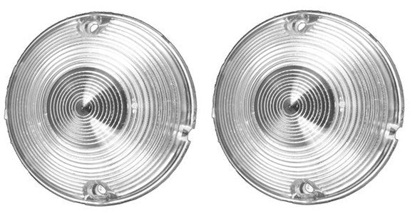 55-57 Chevy Truck Clear Park Light Lamp/Turn Signal Lenses