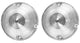 55-57 Chevy Truck Clear Park Light Lamp/Turn Signal Lenses
