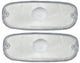 58-59 Chevy Truck Clear Park Light Lamp/Turn Signal Lenses