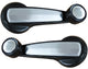 77-80 Chevy/GMC C10 Truck LH & RH Chrome Interior Window Cranks Set
