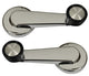 81-87 Chevy/GMC C10 Truck LH & RH Chrome Interior Window Cranks Set