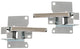 82-91 Chevy/GMC C10 Truck LH & RH Chrome Interior Door Handles Assembly Set