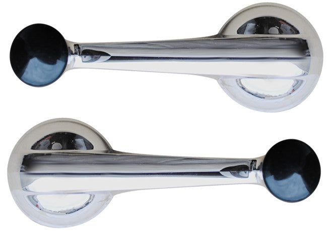 47-66 Chevy/GMC C10 Truck LH & RH Chrome Interior Window Cranks Set