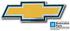 73-74 Chevrolet C/K Pickup Truck Gold Foil Bowtie Grille Sticker Emblem