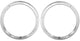 1963 Chevy Truck Chrome Head Light Bezels LH & RH Set