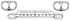 58-59 Chevy Pickup Truck Chrome Front Grille Assembly w/ Headlight Bezels