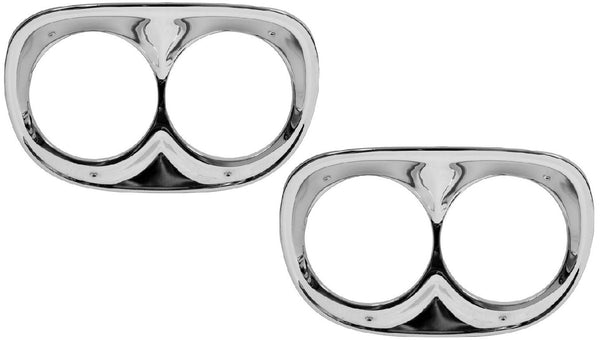 58-59 Chevy Pickup Truck Chrome Front Grille Assembly w/ Headlight Bezels
