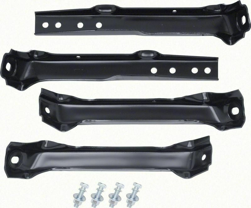 60-62 Chevy/GMC Fleetside Pickup Truck Rear Bumper Bracket Set