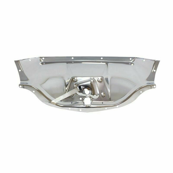 47-53 Chevy Truck Chrome Hood Catch Latch Release Radiator Filler Panel