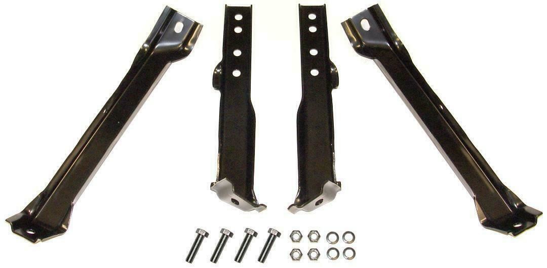 63-66 Chevy/GMC Stepside Pickup Truck Rear Bumper Bracket Set