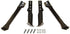 63-66 Chevy/GMC Stepside Pickup Truck Rear Bumper Bracket Set