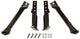 63-66 Chevy/GMC Stepside Pickup Truck Rear Bumper Bracket Set