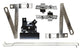 76-80 Chevy C10 K10 Truck Fleetside Tailgate Handle, Latches, Hinges & Rod Kit