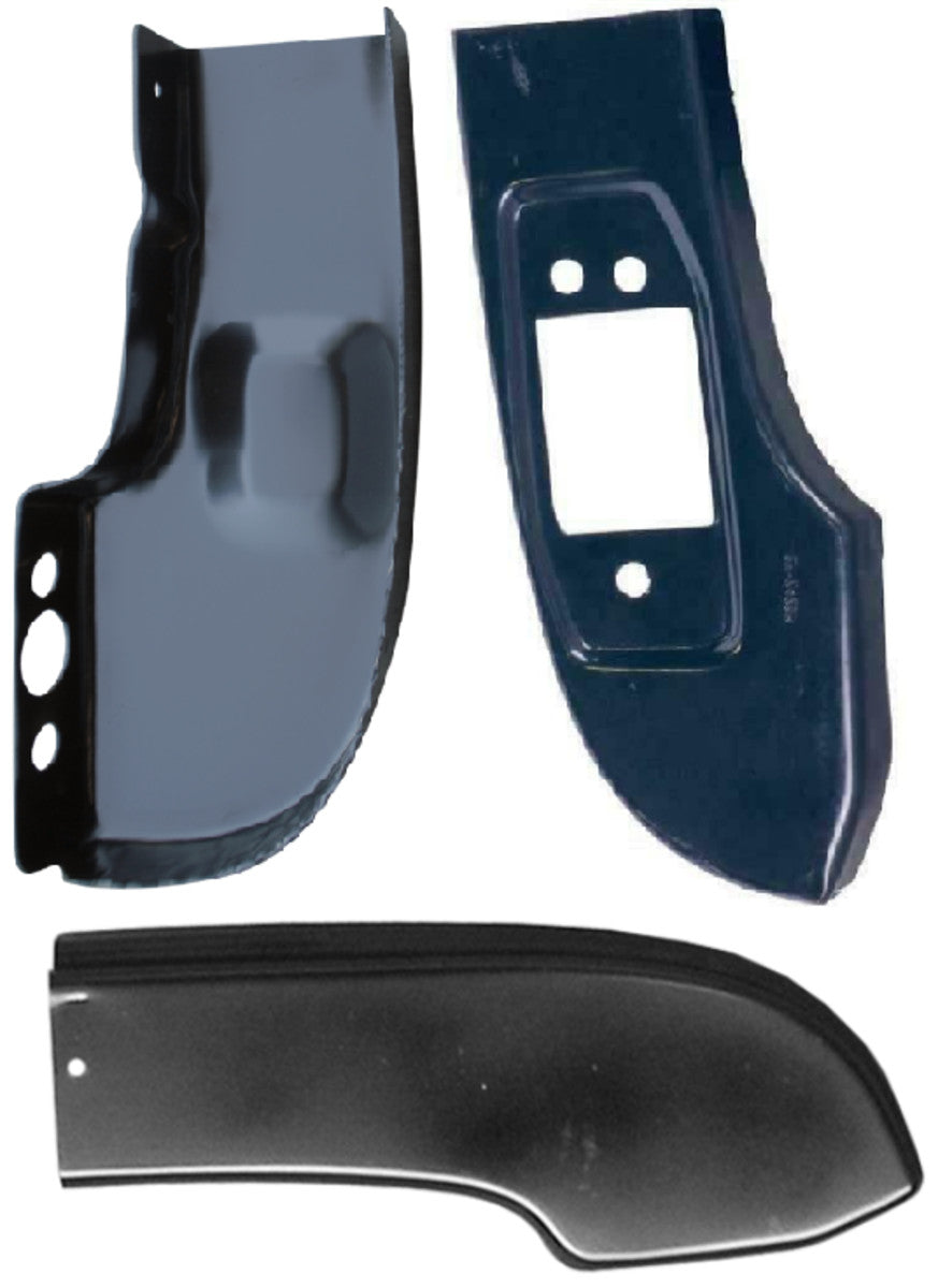 47-54 Chevy/GMC Truck RH Lower Section Front & Rear Door Pillar Patch Panels