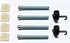 62-68 Chevy/GMC Truck Headlight Adjuster Kit Screws & Springs Blazer Suburban