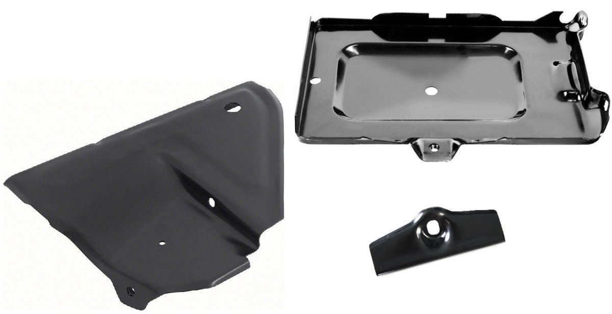 73-80 Chevy/GMC Truck Complete Replacement Battery Tray Base Support & Hold Down