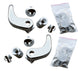 73-87 Chevy Truck LH & RH Door Chrome Vent Window Handles (Pair)