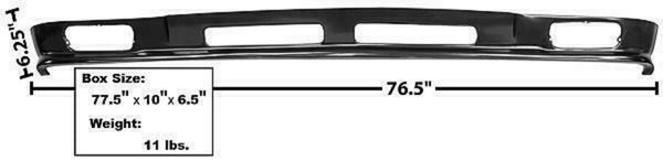 62-66 Chevy Truck Front Upper & Lower Hood Valance Repair Section Patch Panel
