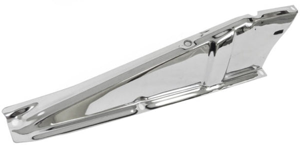 60-66 Chevy/GMC Truck Chrome Upper Radiator Support Tie Bar Baffle Filler Panels