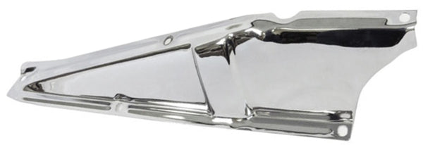 60-66 Chevy/GMC Truck Chrome Upper Radiator Support Tie Bar Baffle Filler Panels