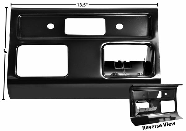 60-63 Chevy/GMC Truck Blazer Radio Center Dash Repair Patch Panel