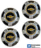 76-87 Chevy C10 2wd Truck 15"/16" Wheel Chrome Hub Caps with Bowtie
