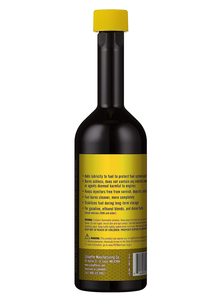 Schaeffer's Oil 131 NEUTRA Fuel Stabilizer Additive Treatment for Gas