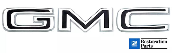 68-72 GMC C/K Truck Front Hood Emblem Letters with Fasteners