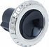 63-66 Chevy/GMC Truck Black & Stainless Steel Wiper Switch Knob