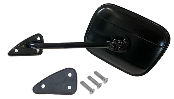 60-66 Chevy/GMC Truck Driver / Passenger Side View Black Door Mirrors & Arms