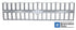 81-82 Chevy C10 Truck Premium OE Style Argent Gray & Chrome Grille with Emblem Pad