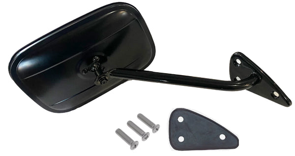 60-66 Chevy/GMC Truck Driver / Passenger Side View Black Door Mirrors & Arms