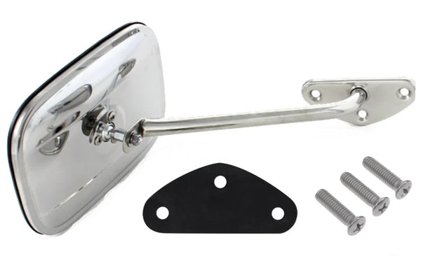 67-72 Chevy/GMC Truck Driver / Passenger Side View Stainless Door Mirrors & Arms