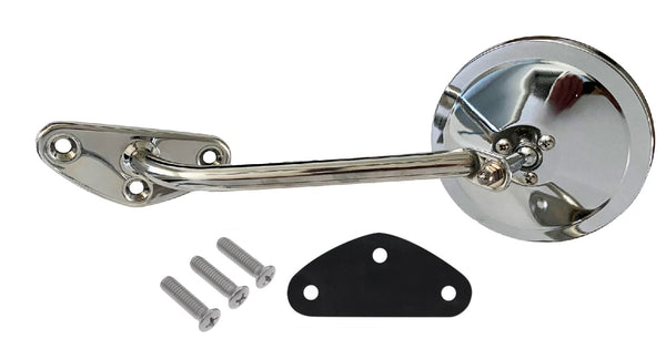 67-72 Chevy/GMC Truck Driver / Passenger Side View Stainless Door Mirrors & Arms
