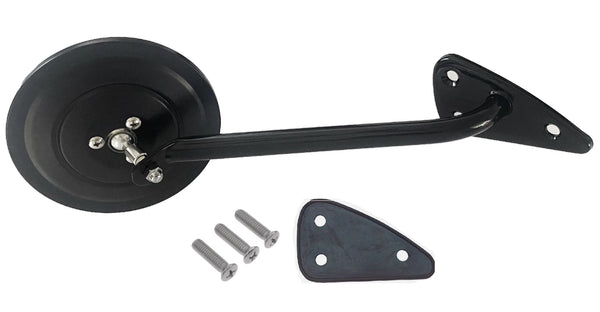 60-66 Chevy/GMC Truck Driver / Passenger Side View Black Door Mirrors & Arms