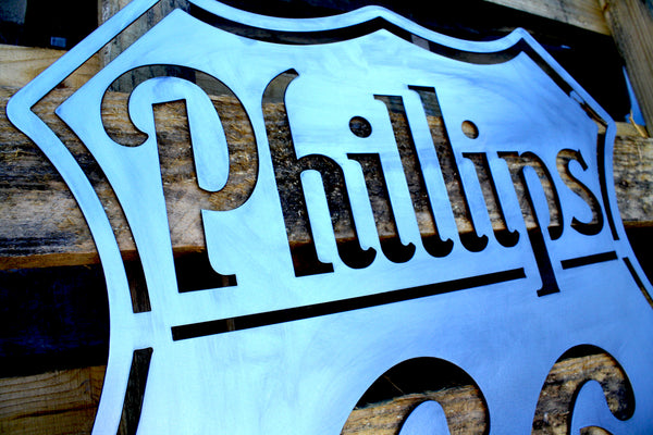 Large Phillips 66 Gas Station Garage Sign