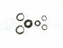 47-54 Chevy/GMC Truck Back Rear 3 Window Glass Gasket Rubber Seal with Chrome Trim