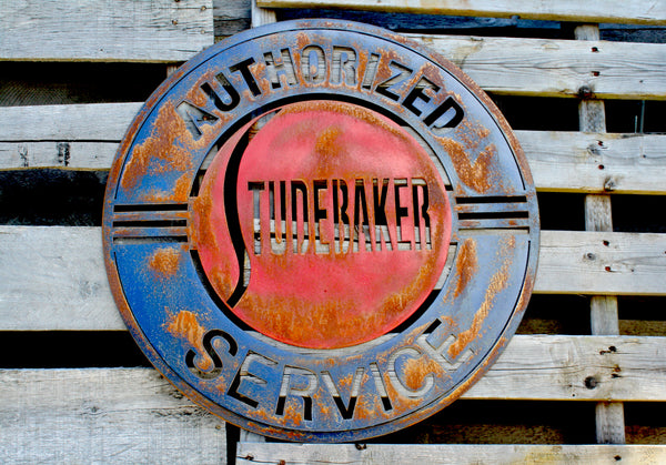 Studebaker Authorized Service Sign